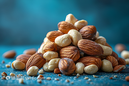 堅(jiān)果堆疊 健康零食的藝術(shù)與營養(yǎng)新高度